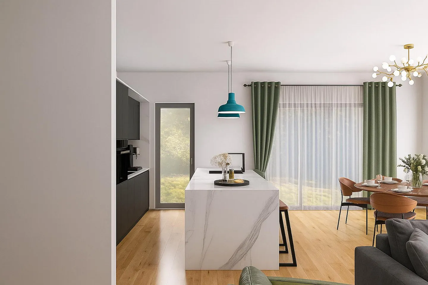 Lotissement de jardins avec 20 maisons en rangée - Photo 8 sur 8