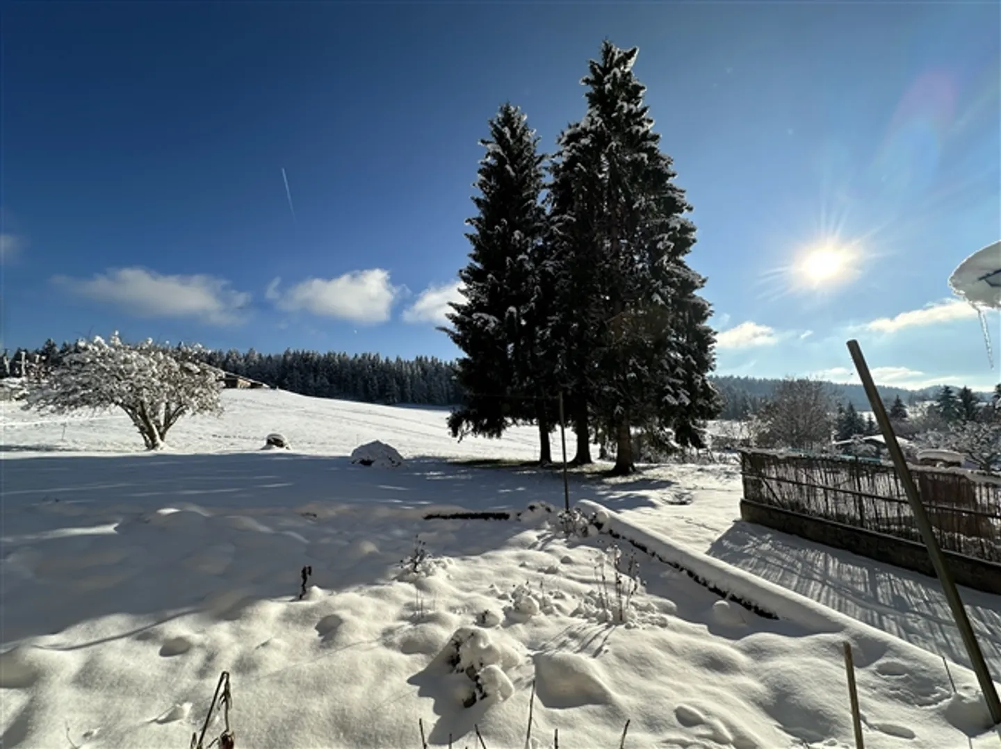 Maison jumelée avec couloir sur les hauteurs du village de Le Séchey, Vallée de Joux - Photo 8 sur 10