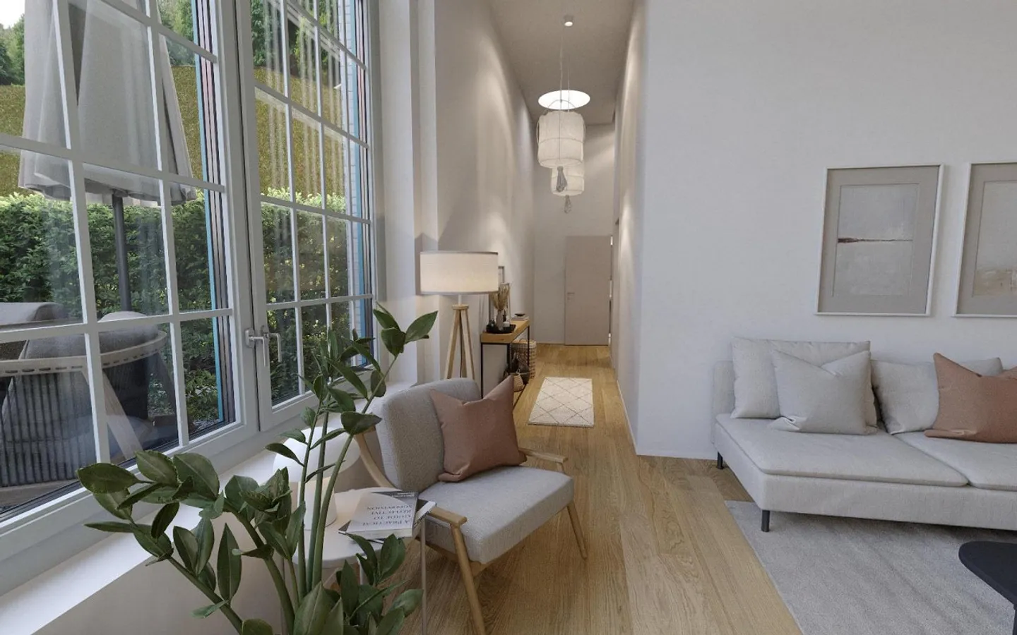 Luce, spazio e design - Appartamento loft di 3.5 locali in un nuovo edificio - Foto 2 di 6