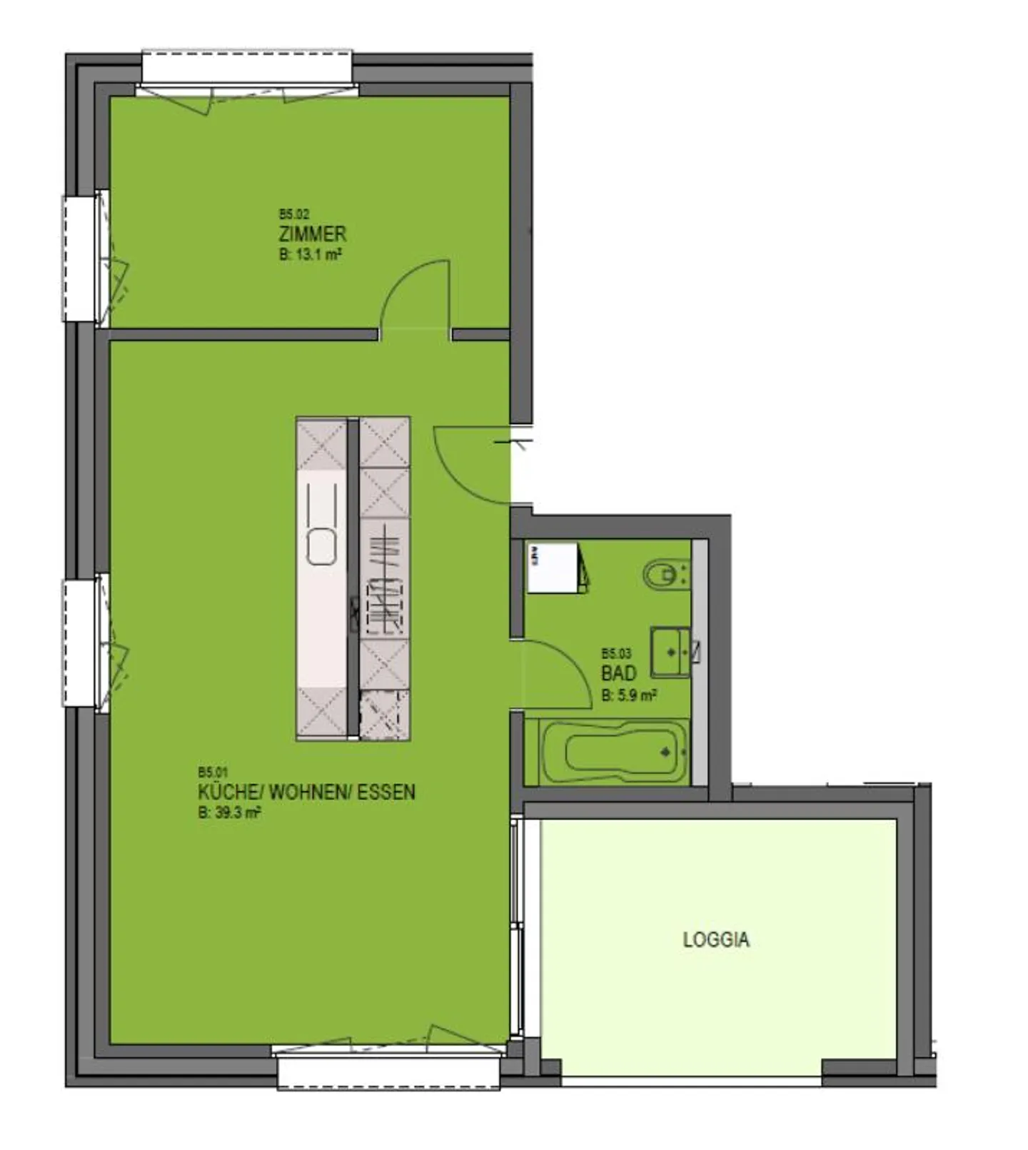 Charmante 2.5 Zimmer-Wohnung - Foto 8 von 9
