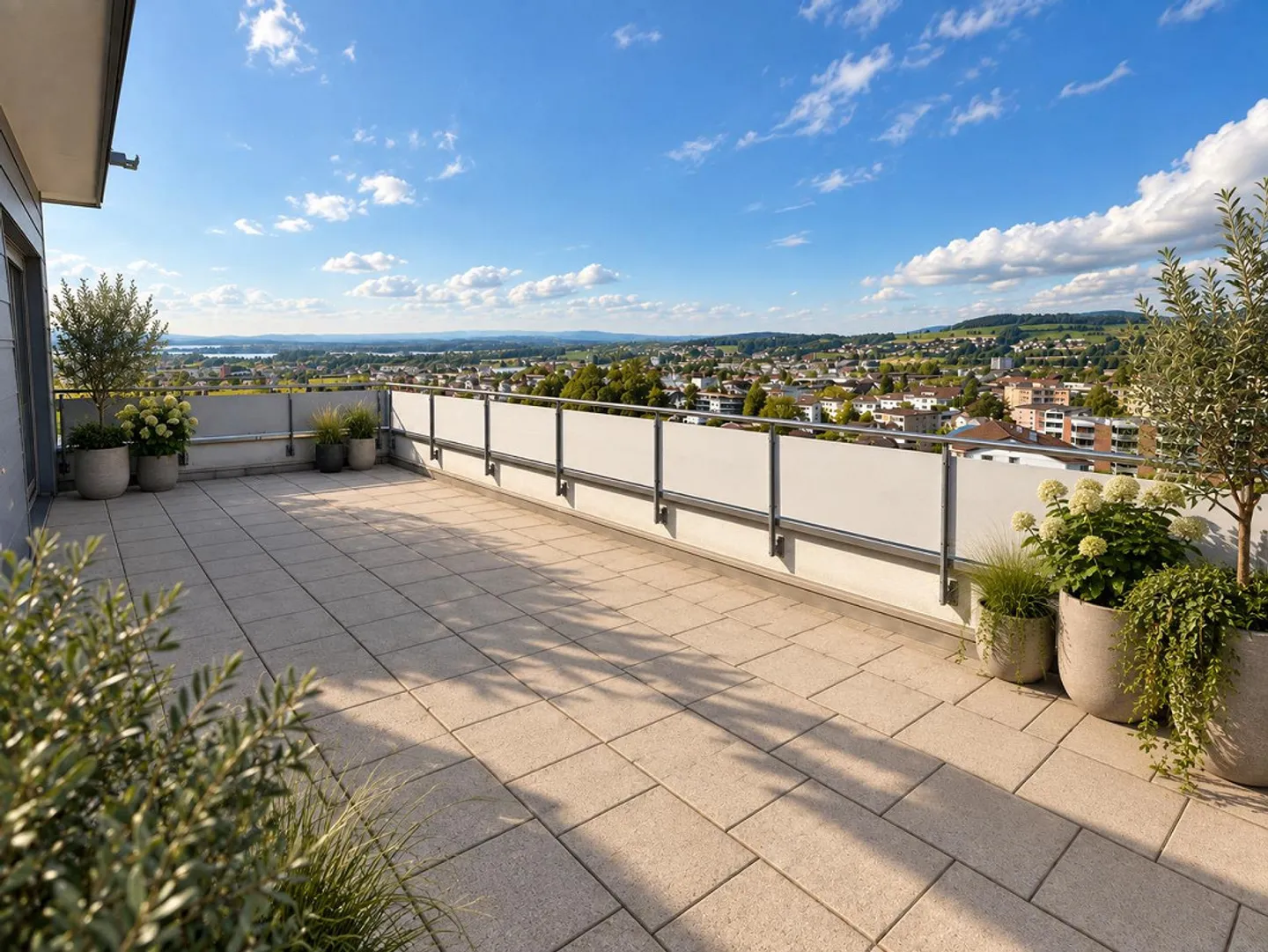 Appartement en attique 3.5 pièces avec vue sur le lac et les montagnes - Photo 10 sur 10