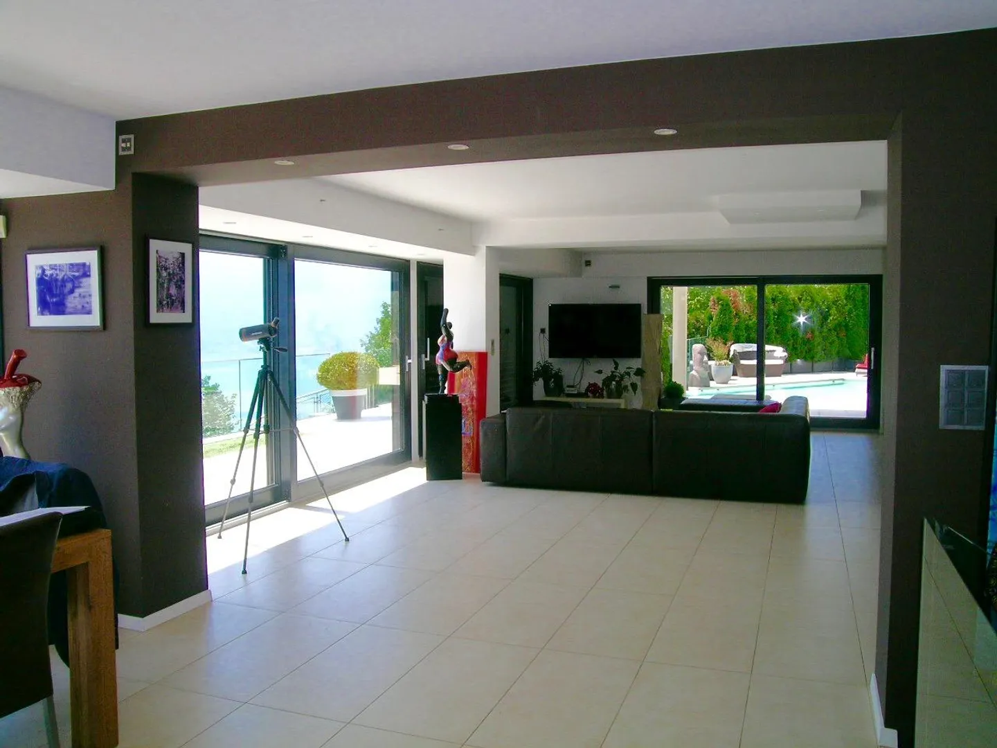 Le Mont-Pèlerin, contemporary detached villa with 6.5 rooms - Photo 8 of 14