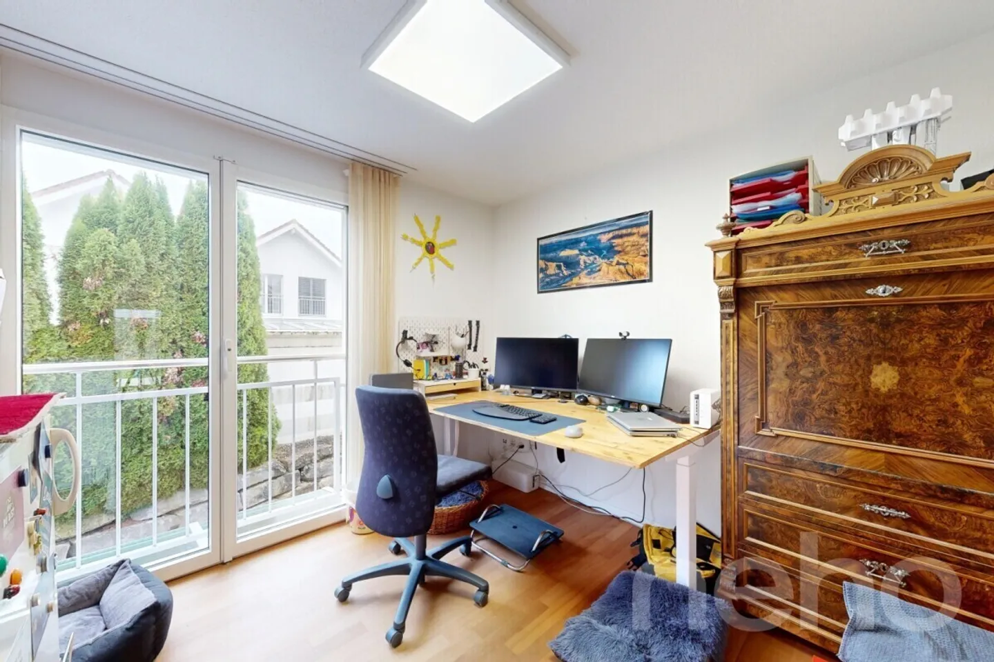 Sustainable 6½-room corner townhouse with a view of Pilatus - Photo 8 of 12