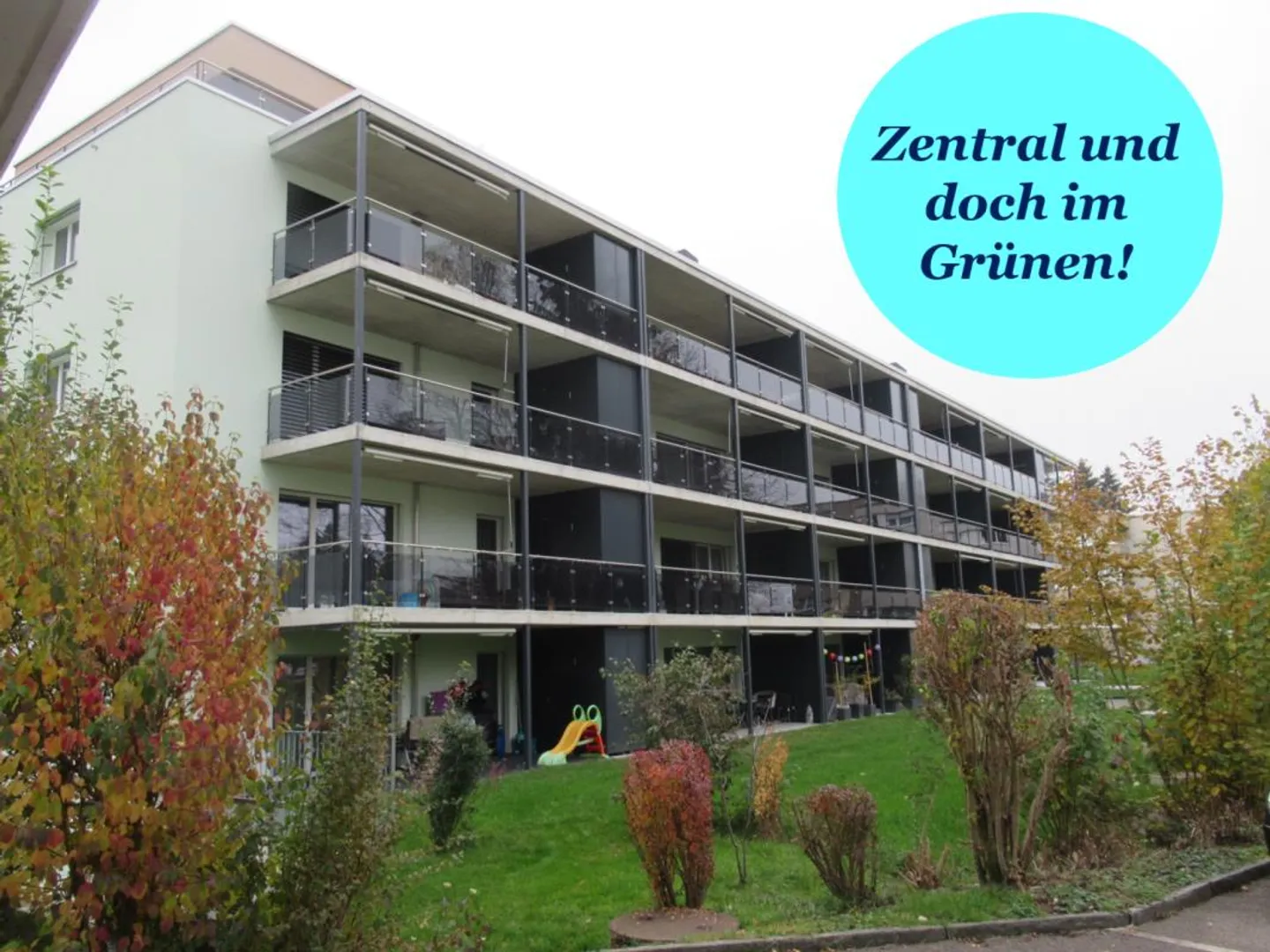 Modern 3.5-room apartment with a view of greenery - Photo 2 of 6