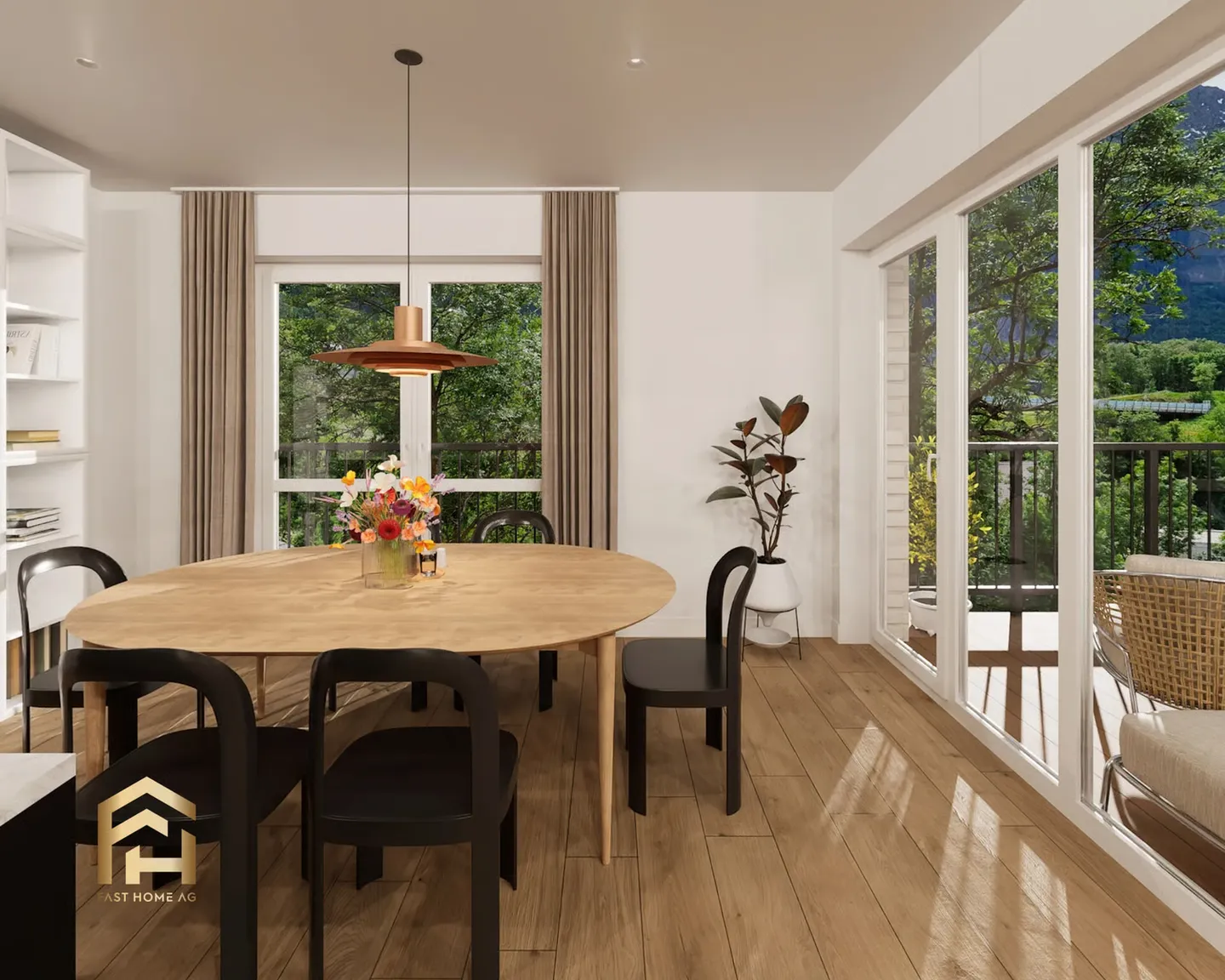 Spacieux appartement de 4.5 pièces à Ried-Brig à l'étage supérieur ouest - Photo 10 sur 13