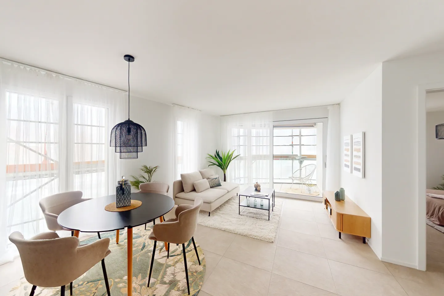 Morella Massagno - Moderne et lumineux 2.5 pièces à partir de mai - Photo 3 sur 8