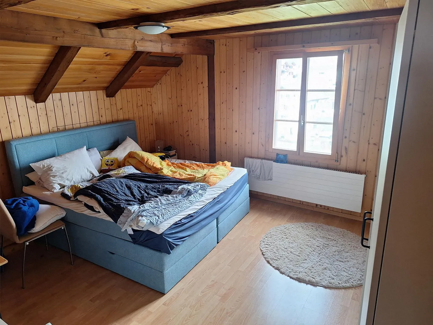 Charming 4-Room Wooden Apartment on the 3rd Floor with Balcony & Nature View - Photo 3 of 8