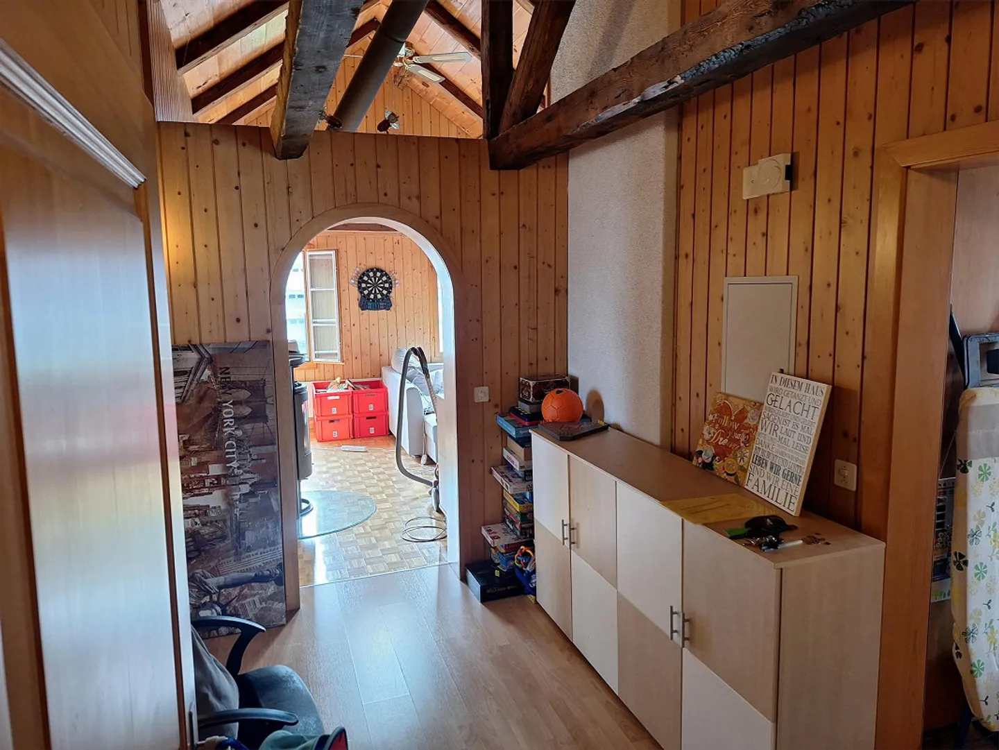 Charming 4-Room Wooden Apartment on the 3rd Floor with Balcony & Nature View - Photo 6 of 8