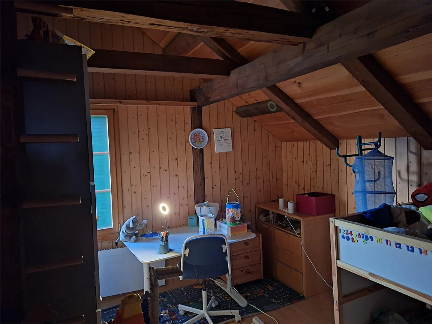 Charming 4-Room Wooden Apartment on the 3rd Floor with Balcony & Nature View - Photo 8 of 8