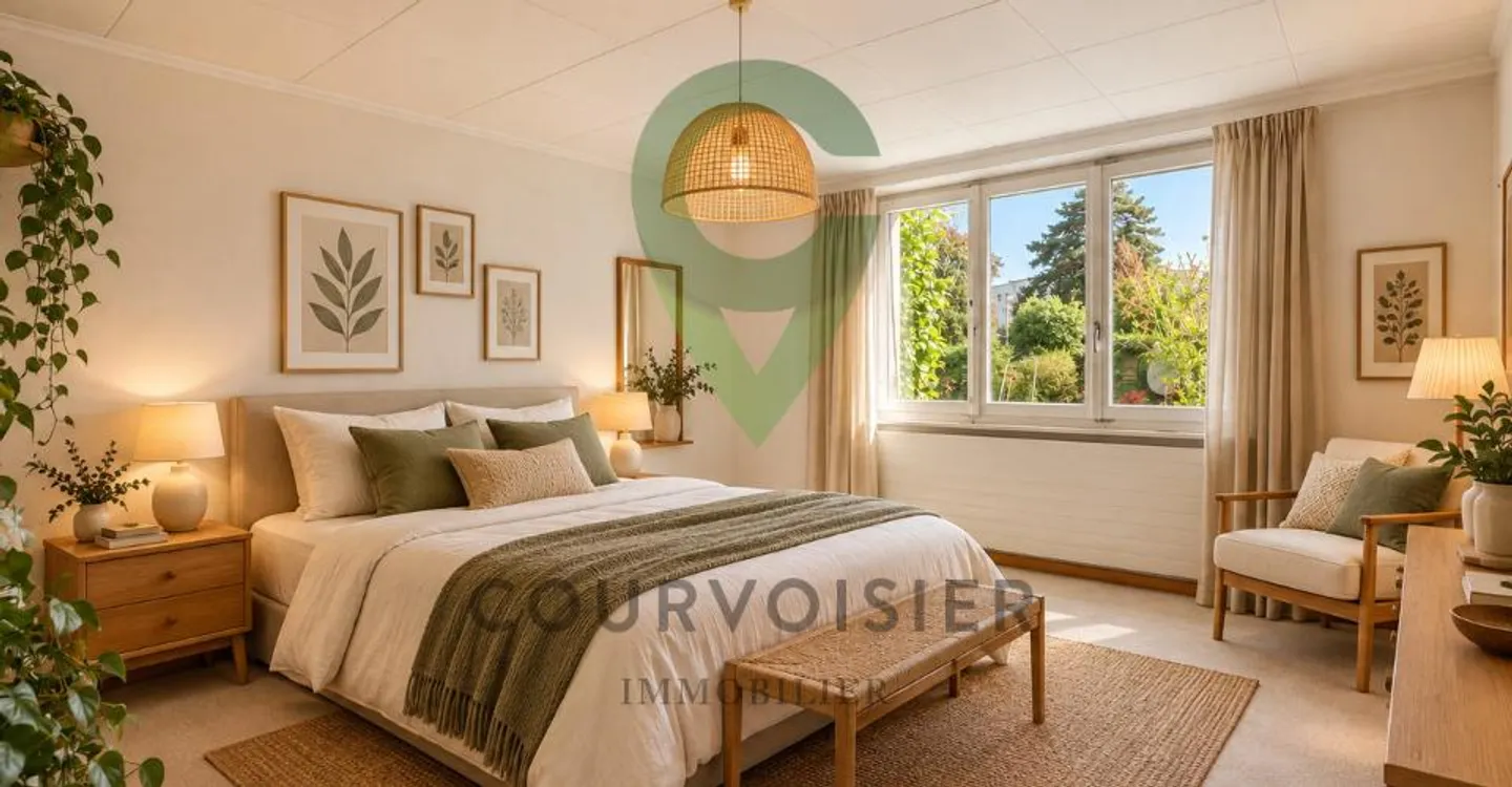Haus mit großem Potenzial, bestehend aus 2 Wohnungen im Herzen von Rolle - Foto 6 von 13