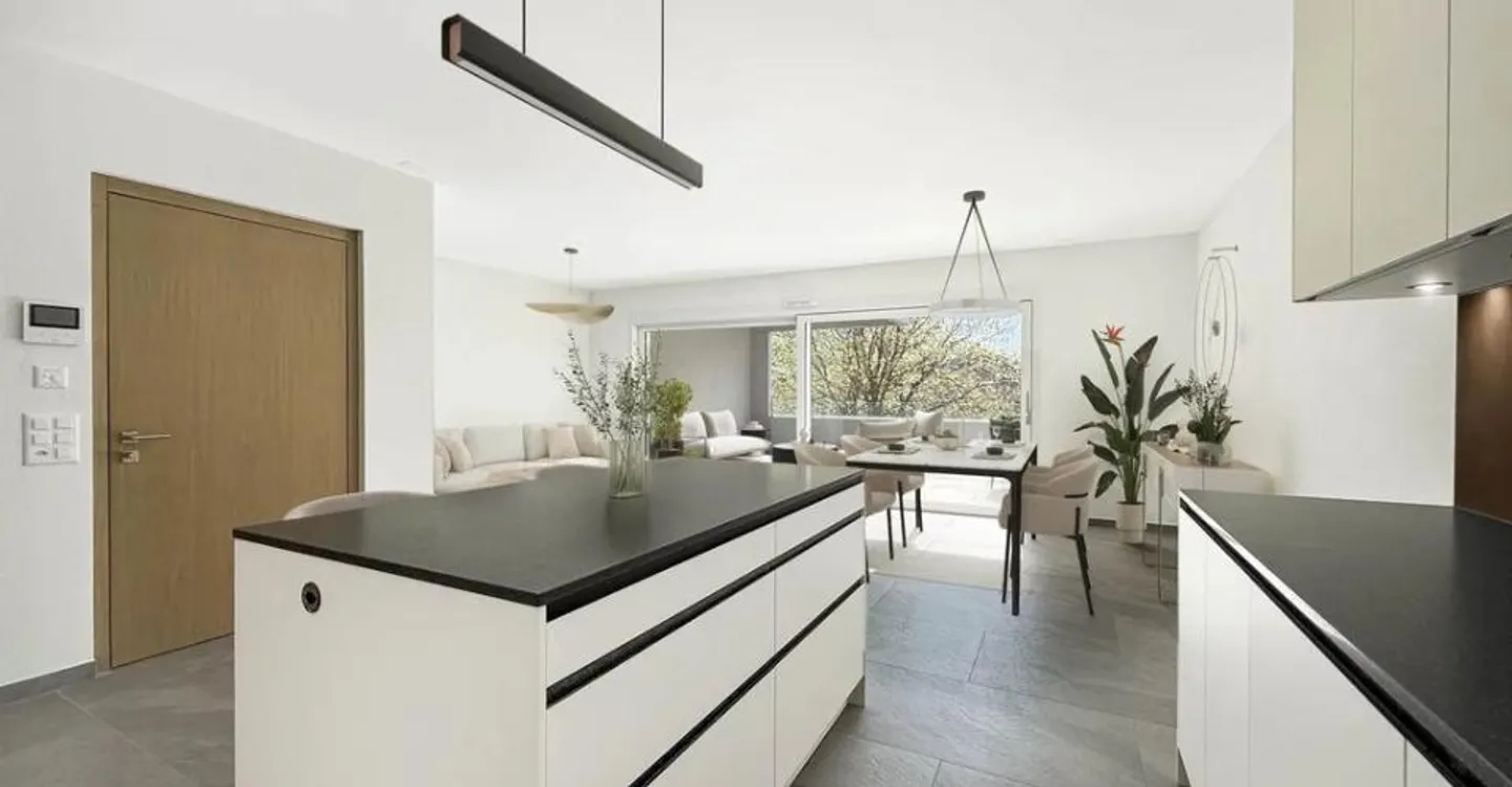 Attique contemporain avec terrasse - Photo 3 sur 11