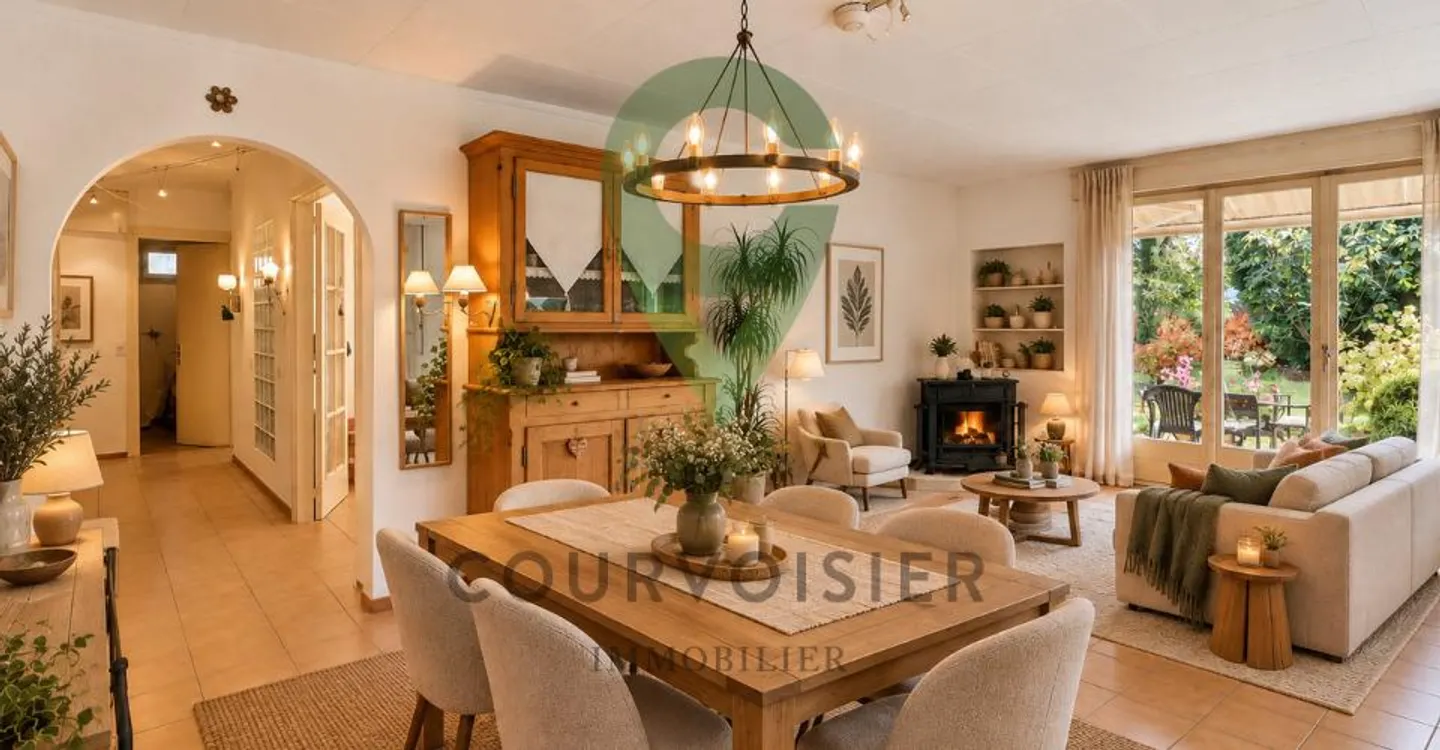 Haus mit großem Potenzial, bestehend aus 2 Wohnungen im Herzen von Rolle - Foto 2 von 13