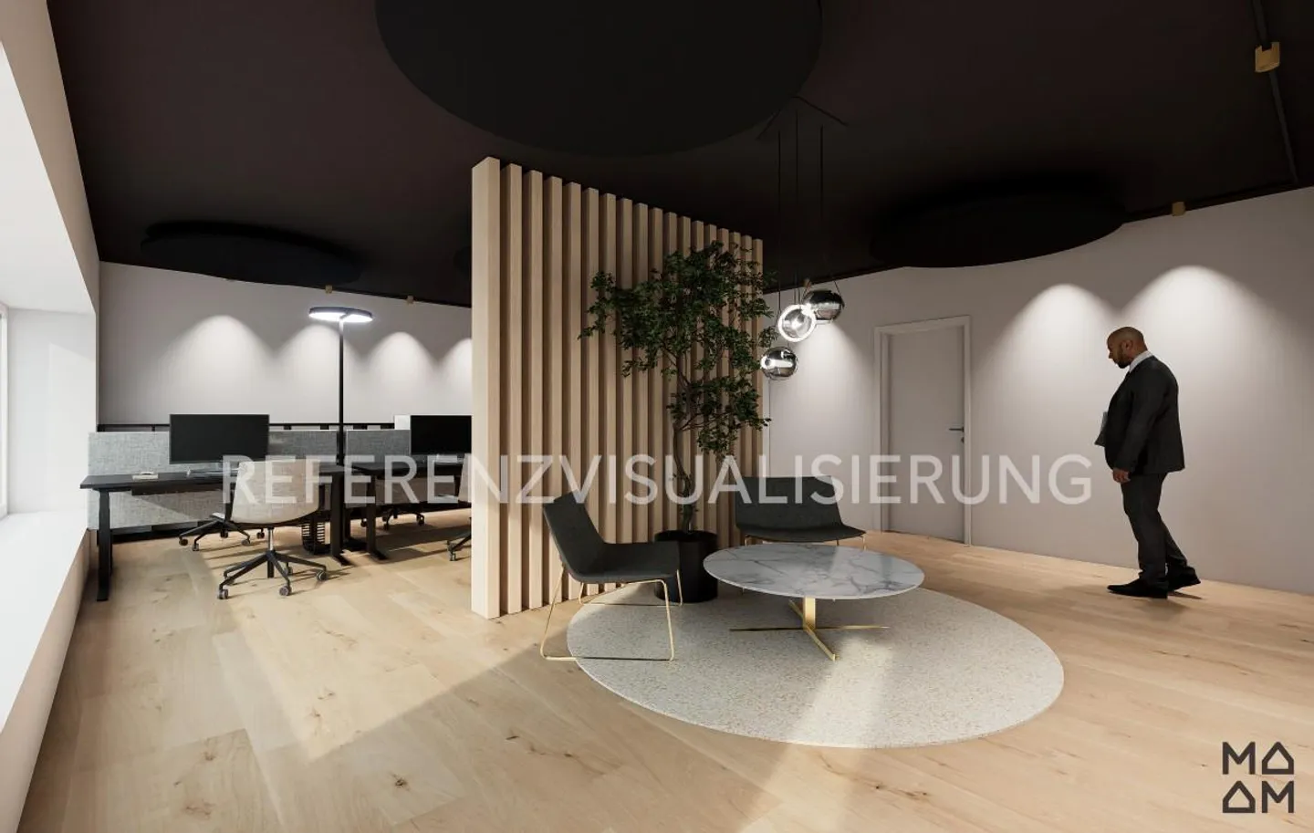 Office and commercial spaces with attractive penthouse apartment - Photo 1 of 12
