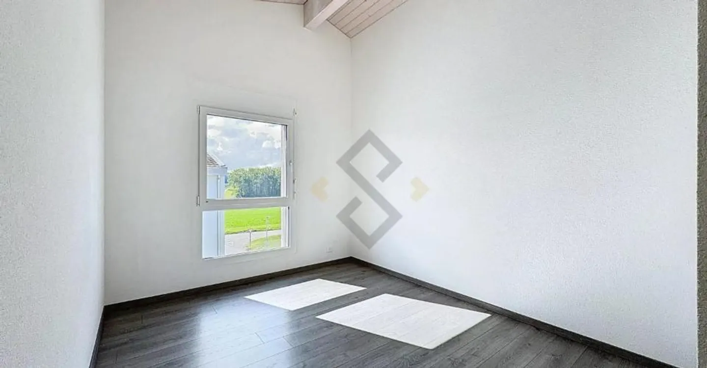 Schöne Dachgeschosswohnung mit 4,5 Zimmern in Fétigny - Foto 7 von 11