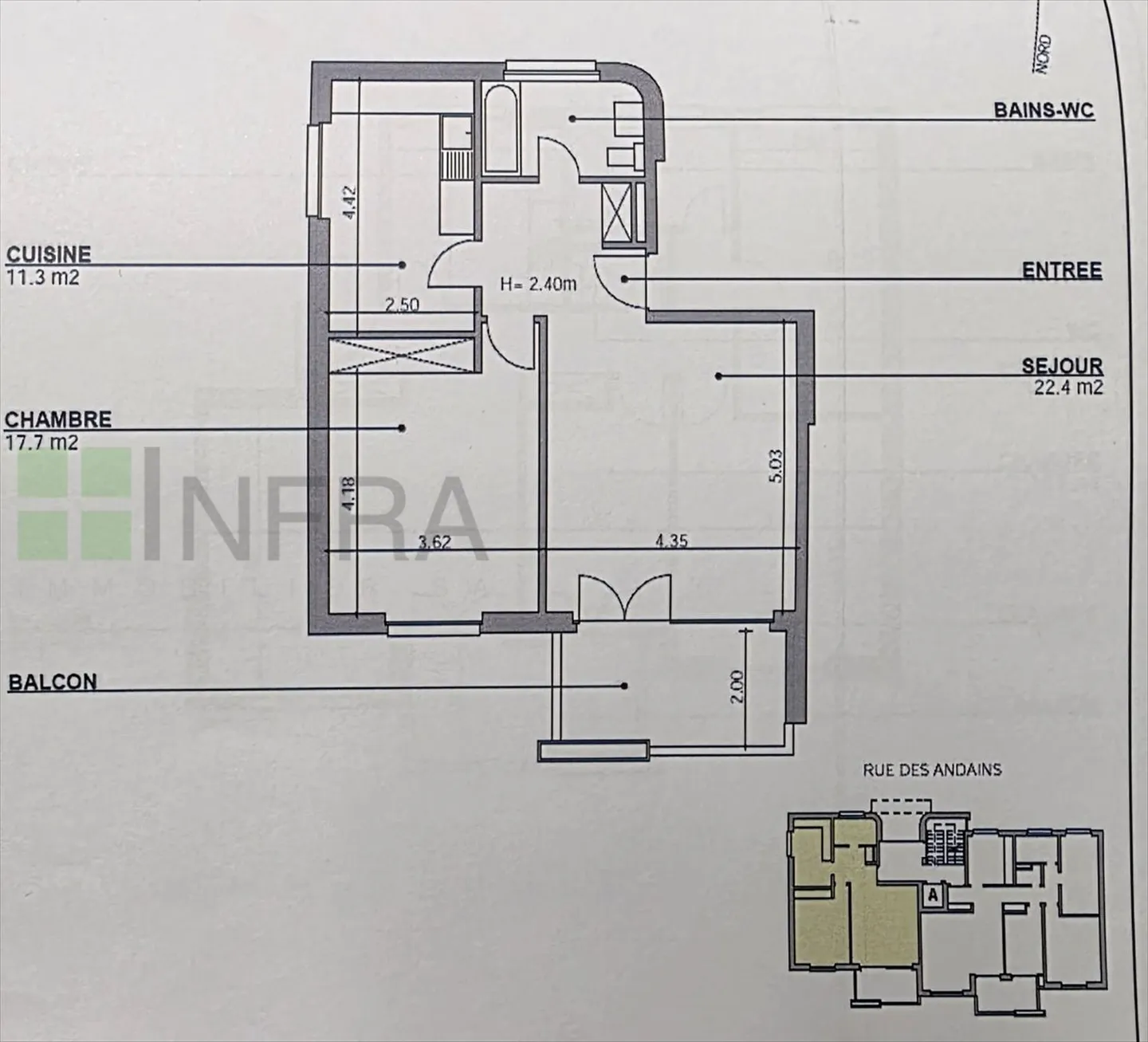 Spazioso 2.5 stanze - 62m2 - Foto 1 di 7