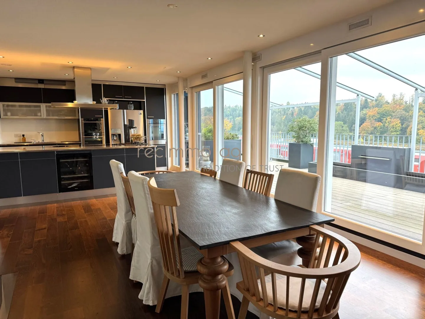 Exclusive 5.5-room apartment with 300 m² terrace in Döttingen - Space, comfort, and style at the highest level - Photo 7 of 11