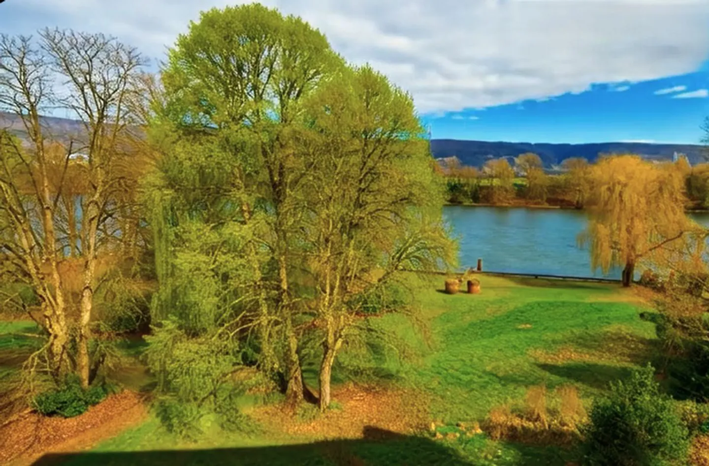 Proprietà gastronomica rappresentativa con sala eventi e terrazza in posizione sul Reno - Foto 2 di 13