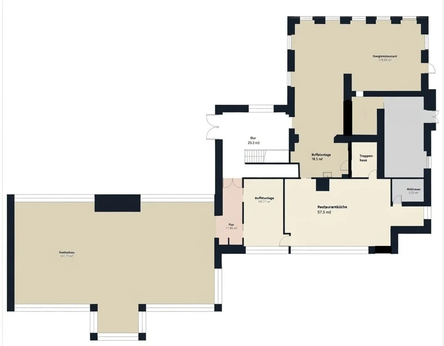 Proprietà gastronomica rappresentativa con sala eventi e terrazza in posizione sul Reno - Foto 12 di 13