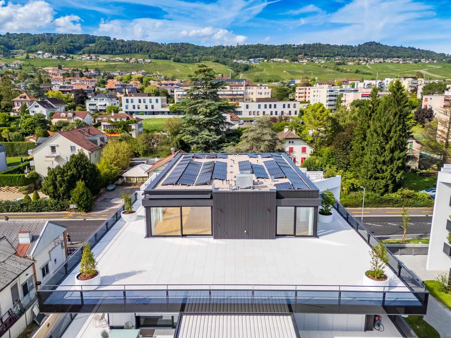 Magnificent new penthouse of 5.5 rooms Exclusive 360 Rooftop - Photo 11 of 13