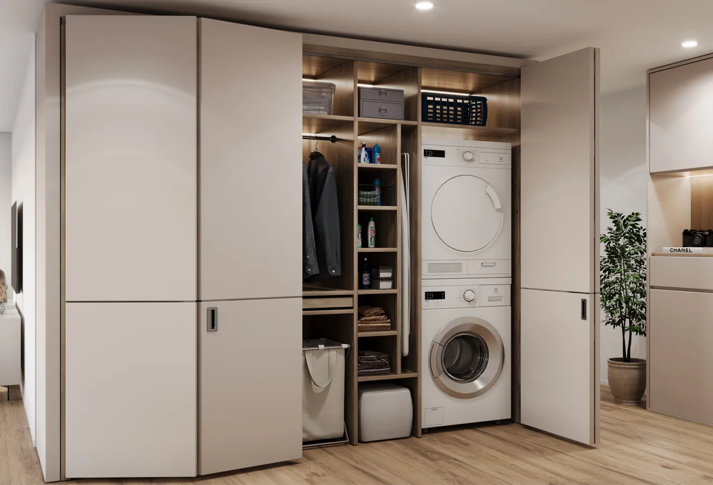 4.5-room penthouse apartment F in house B, 125m2 net living area, 50m2 terrace - Photo 10 of 11