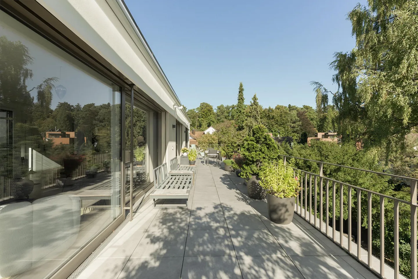 Stilvolle Attikawohnung mit Weitsicht - Foto 9 von 12