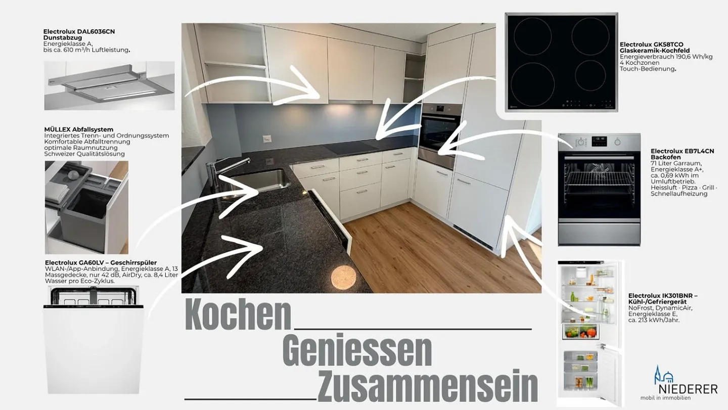 Modern 3.5-Room Apartment in Oberburg - Photo 4 of 7