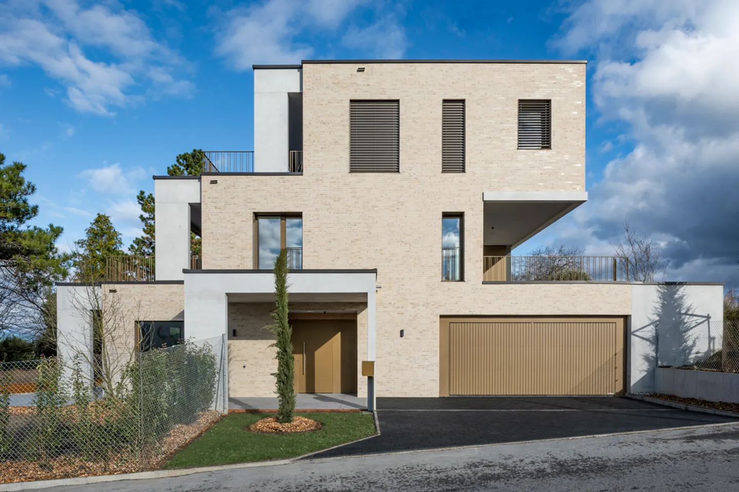 Anières – Nuovo Duplex Architettonico nel Cuore dei Vigneti con Giardino & Super Terrazze - Foto 28 di 30