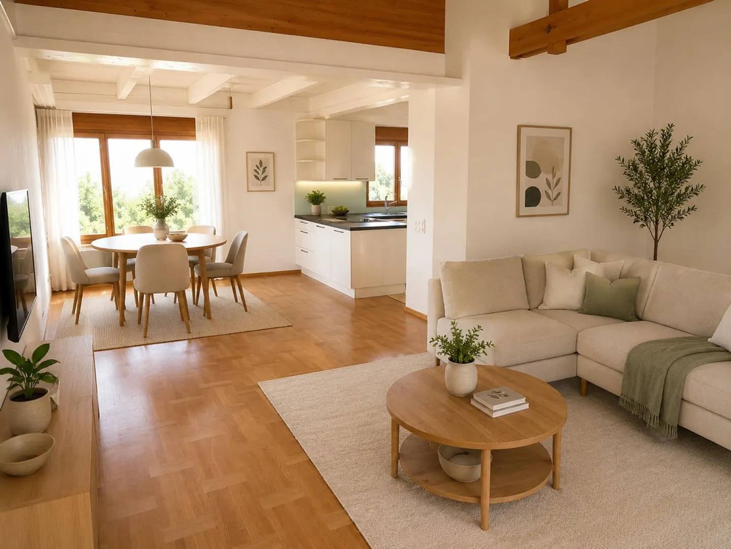 5.5-Z-EFH incl. separate studio, cozy, unobstructed lake view, sunny - Photo 5 of 26