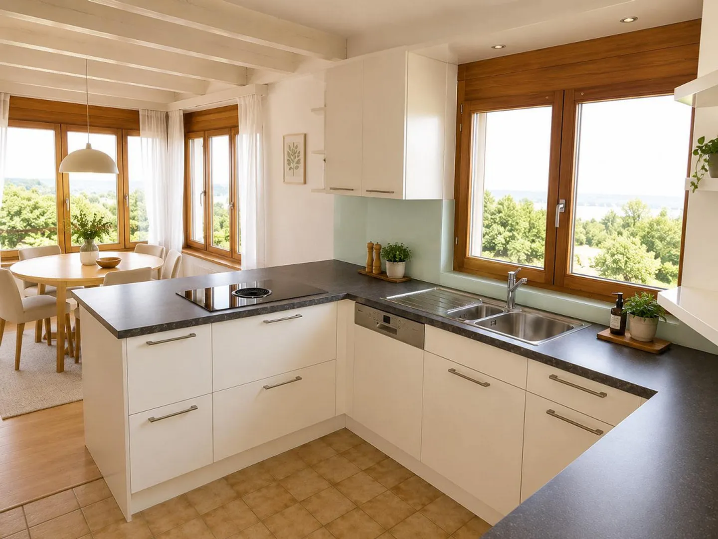5.5-Z-EFH incl. separate studio, cozy, unobstructed lake view, sunny - Photo 8 of 26