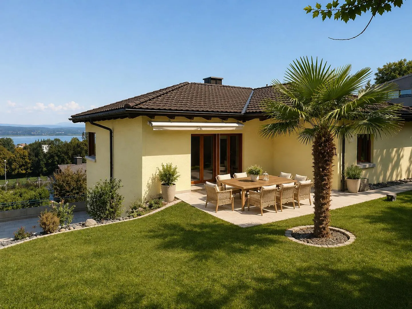 5.5-Z-EFH incl. separate studio, cozy, unobstructed lake view, sunny - Photo 22 of 26