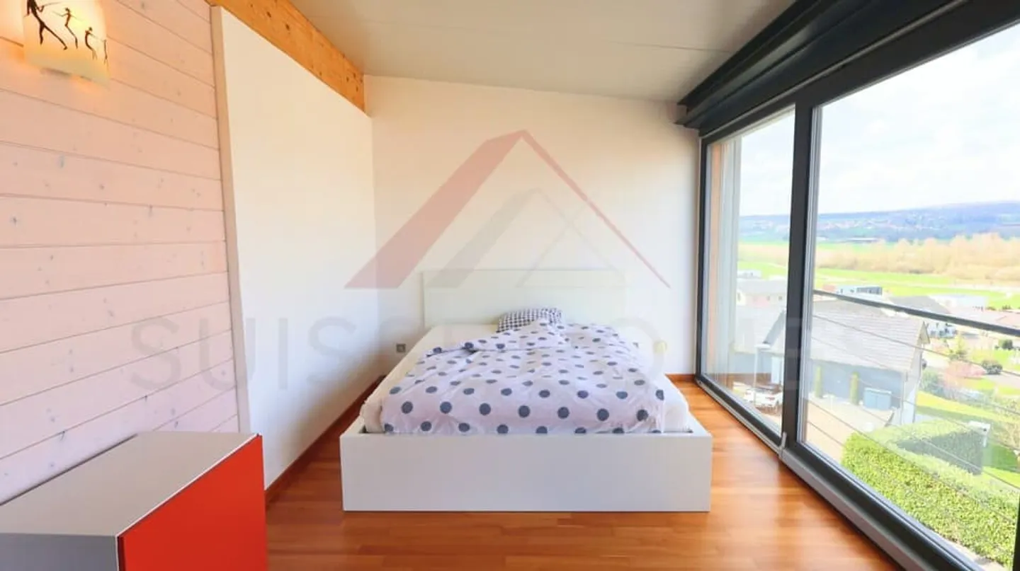 Porrentruy - Minergie (HPE) Villa 5.5 rooms with 1'119 m² plot and panoramic view - Photo 12 of 13