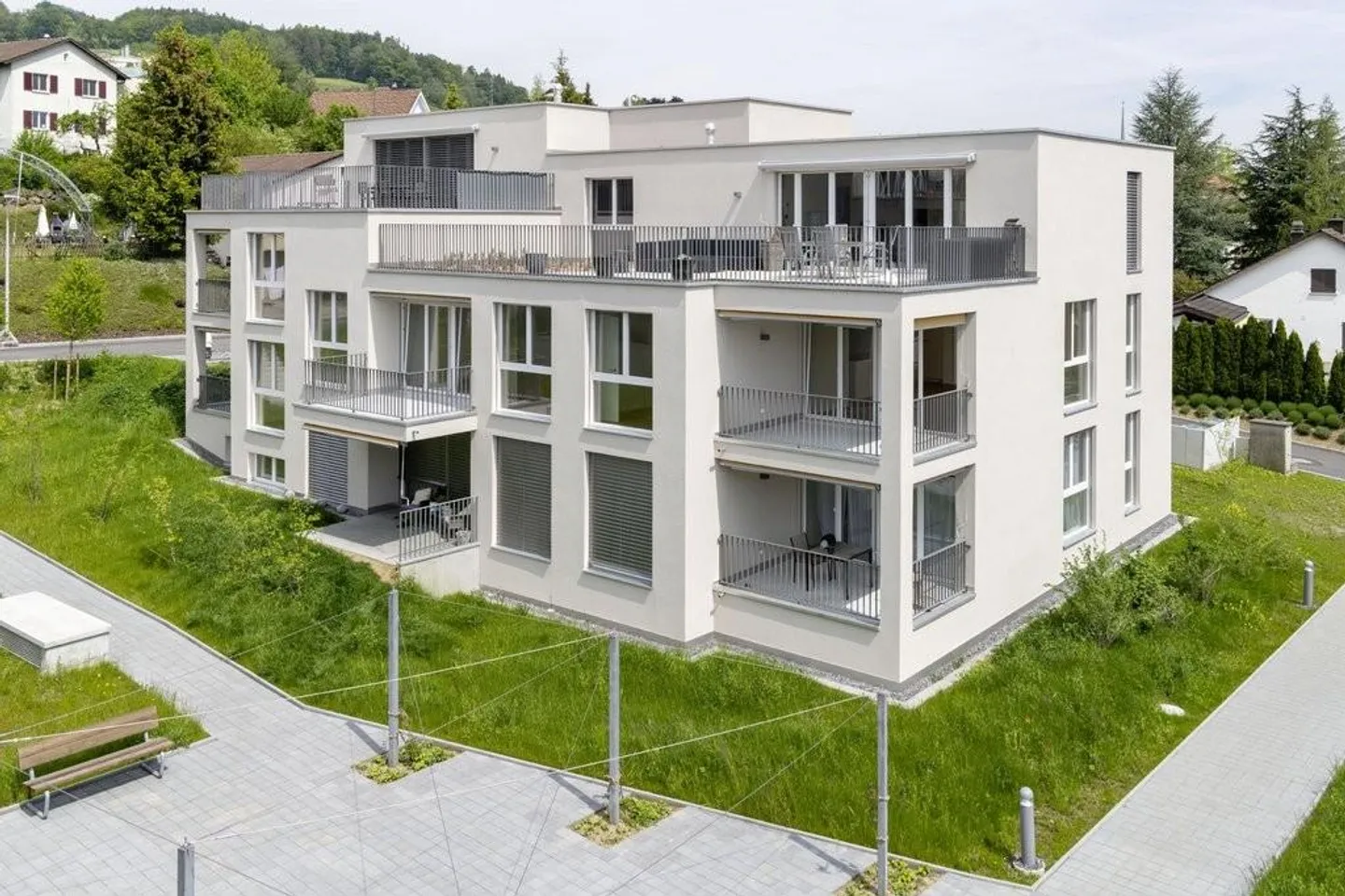 Charmante Wohnung mit Terrasse - Foto 1 von 8