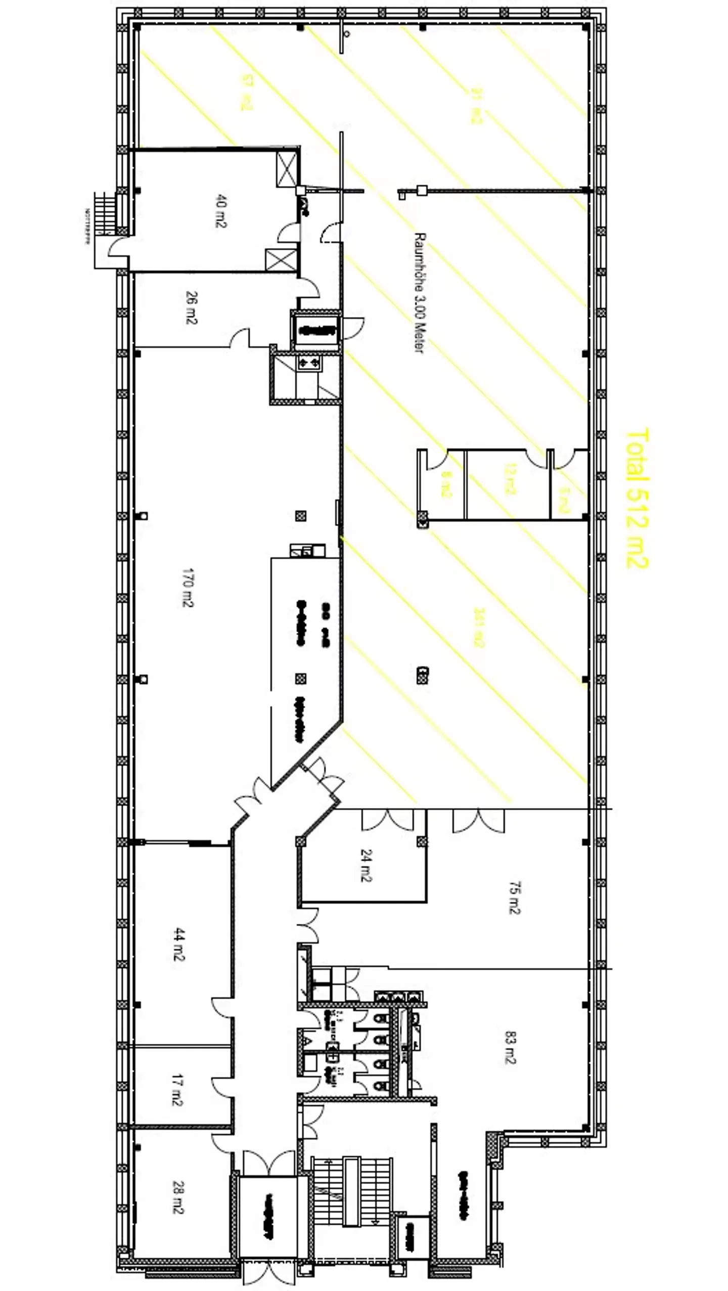 512 m2 Atelier / Büro / Produktionsfläche / Werkstatt  in SG-Ost - Foto 4 di 4