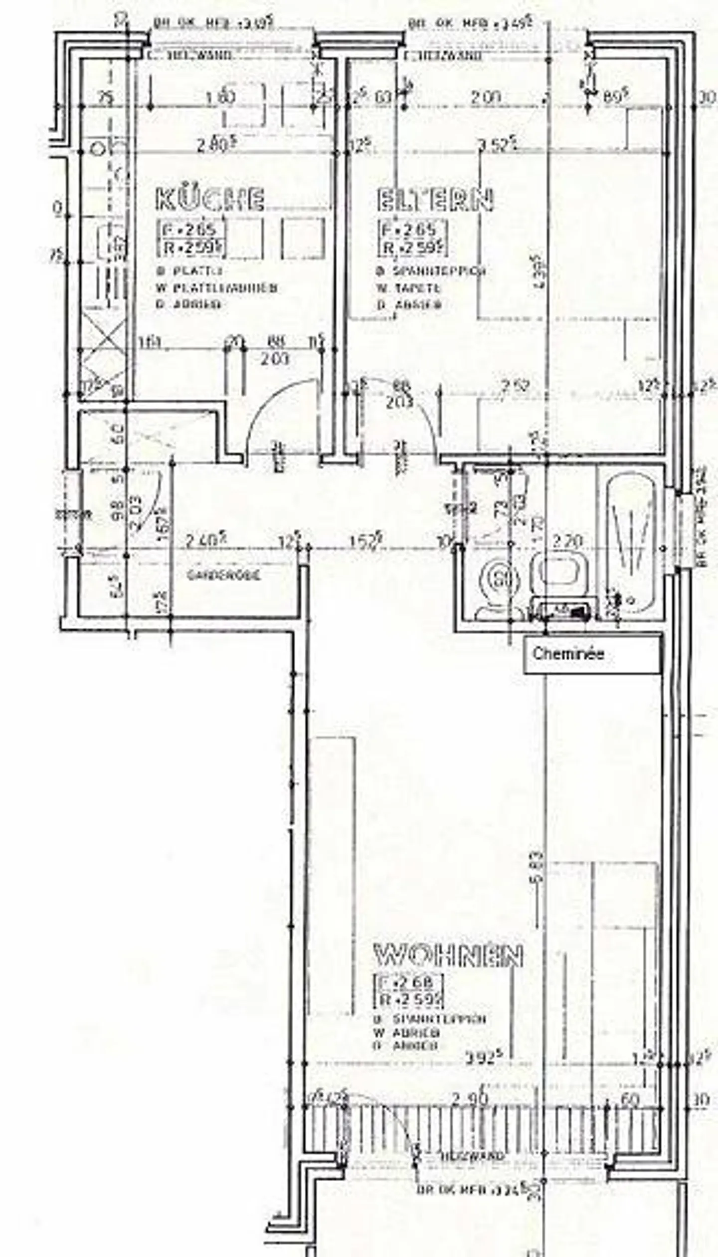 Ampio appartamento di 2,5 locali con camino - Foto 8 di 8