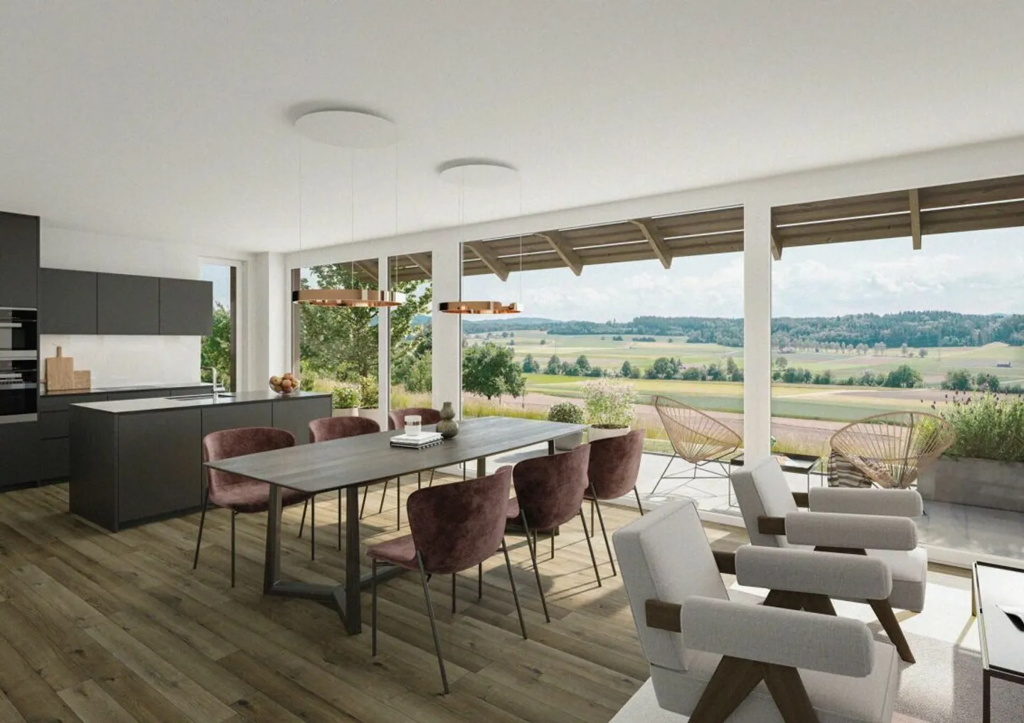 Projet de construction neuve élégant avec vue magnifique - Photo 2 sur 4