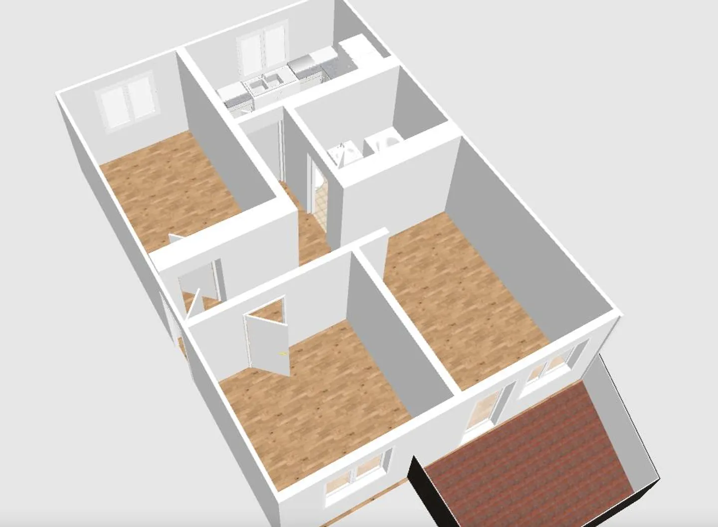 3 Zimmerwohnung - Foto 2 von 8