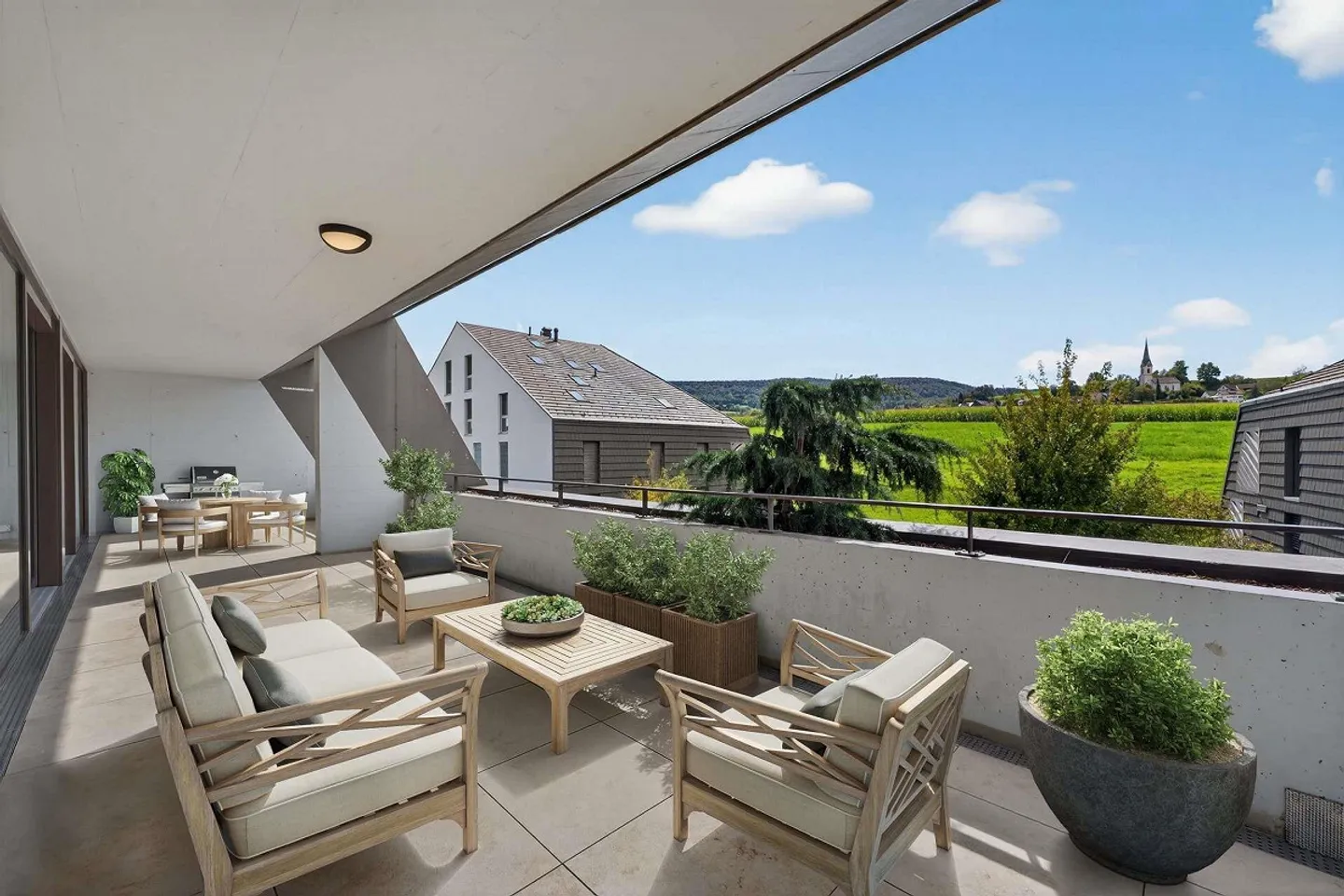 2.5 Zimmerwohnung im EG mit über 25 m2 Terrasse - Foto 5 von 9