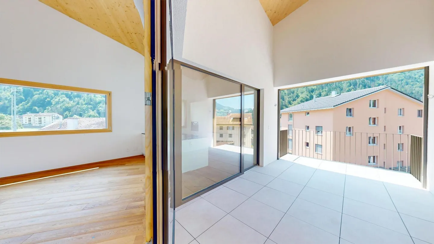 Appartamento mansardato 4½ locali nella zona ricreativa di Prättigau - Foto 6 di 11