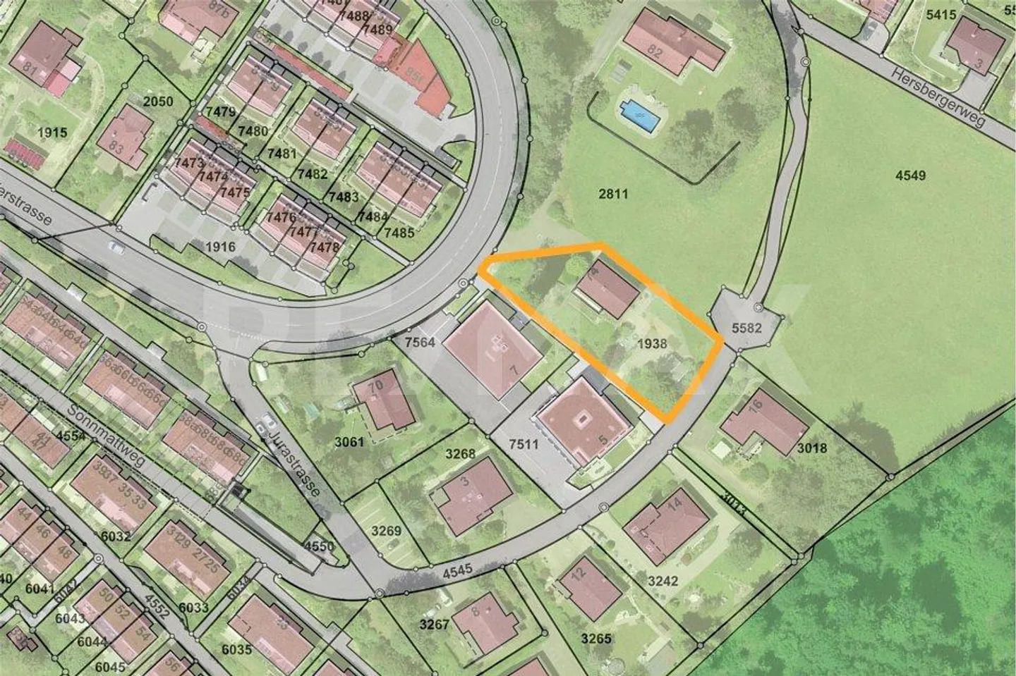 1006 m² Terrain à bâtir sur le côté ensoleillé de Liestal - Photo 3 sur 7