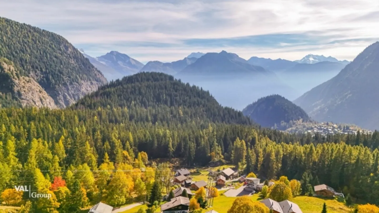 «Bauland in Blatten bei Naters - ruhige Lage im Weiler Rischinen mit traumhafter Aussicht» - Foto 2 von 4