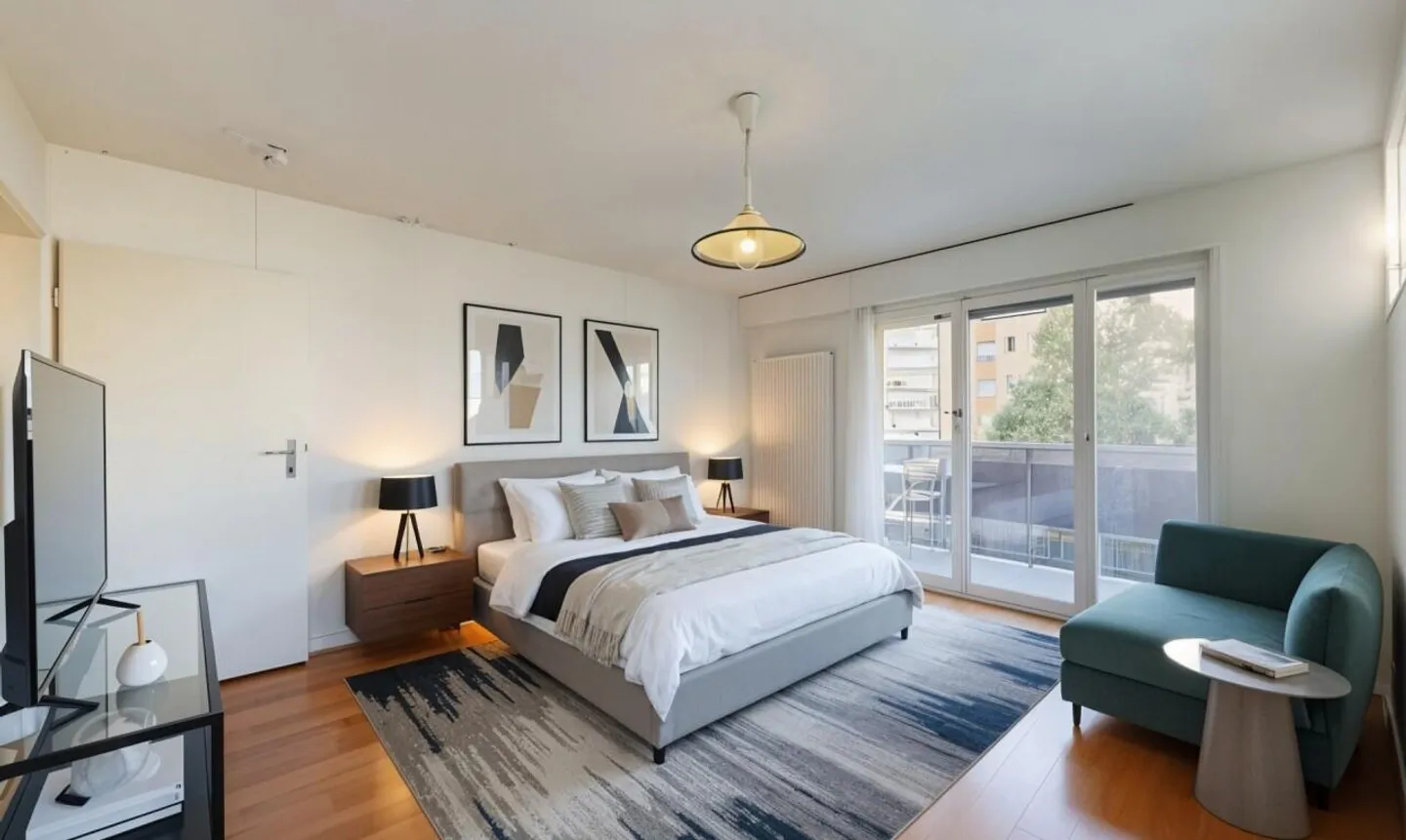 Bright studio with large balcony in the heart of Clarens - Photo 1 of 10