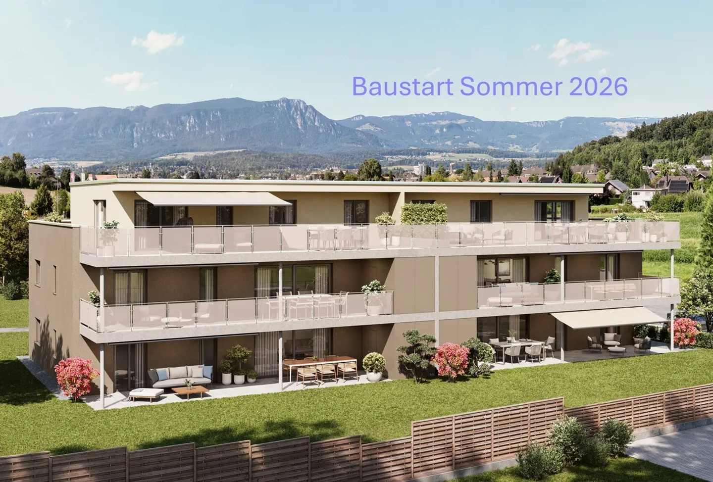 Modernes Mehrfamilienhaus - Foto 1 von 8