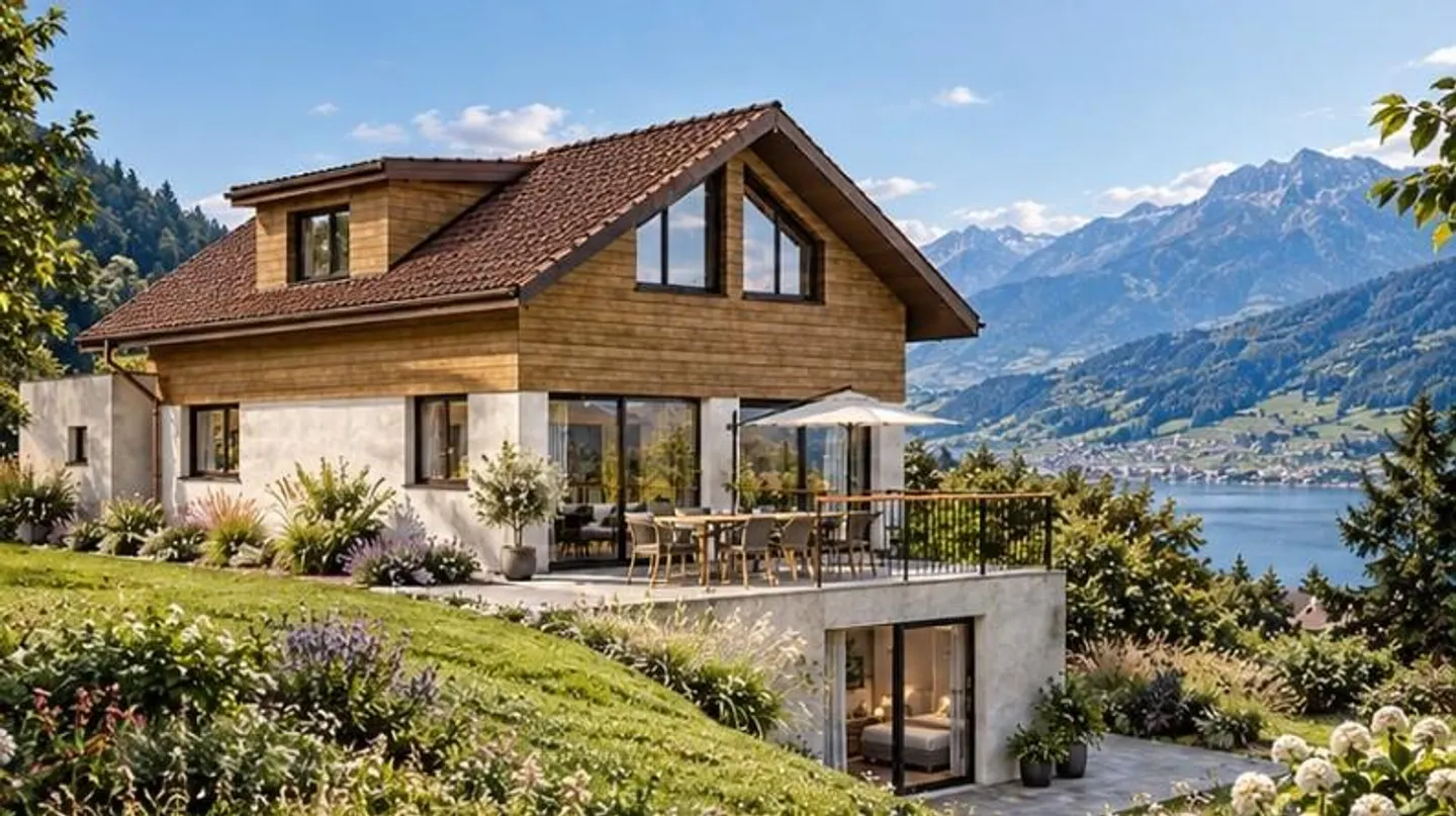 Maisons individuelles neuves exclusives avec piscine, sauna et vue sur le lac - Photo 2 sur 6