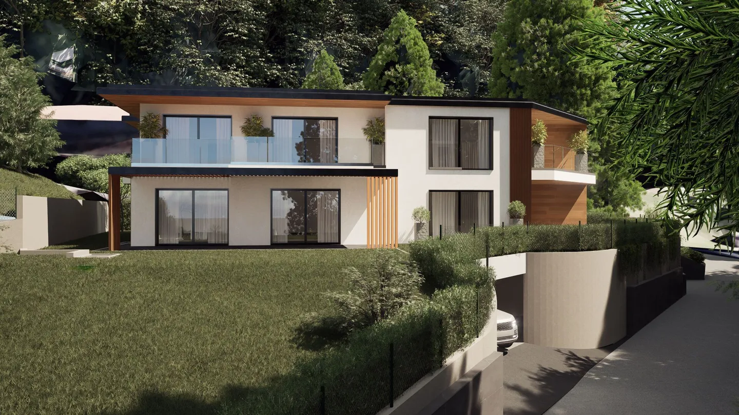 Bellissimo appartamento di 4,5 locali di nuova costruzione con giardino - Foto 2 di 3
