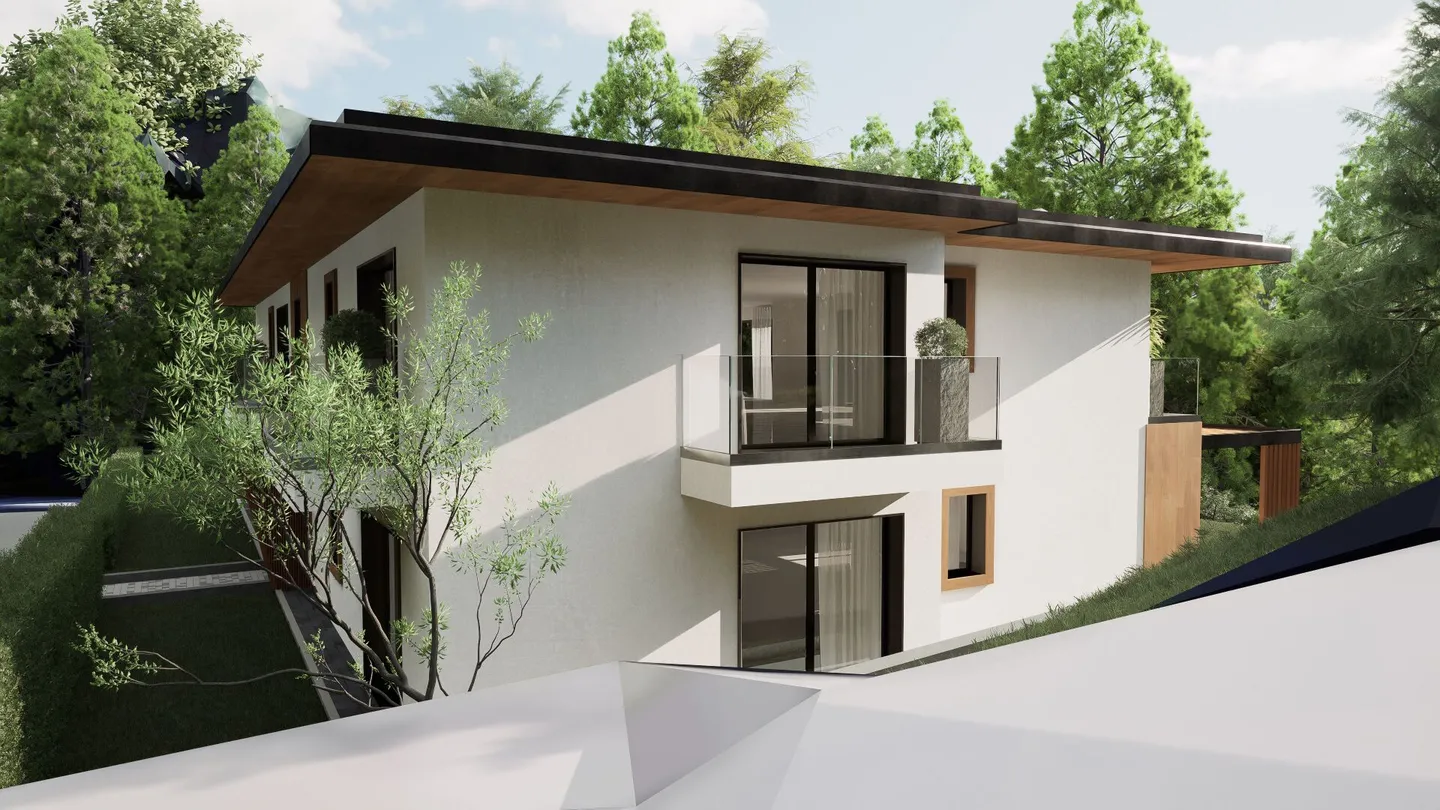 Bellissimo appartamento di 4,5 locali di nuova costruzione con giardino - Foto 3 di 3