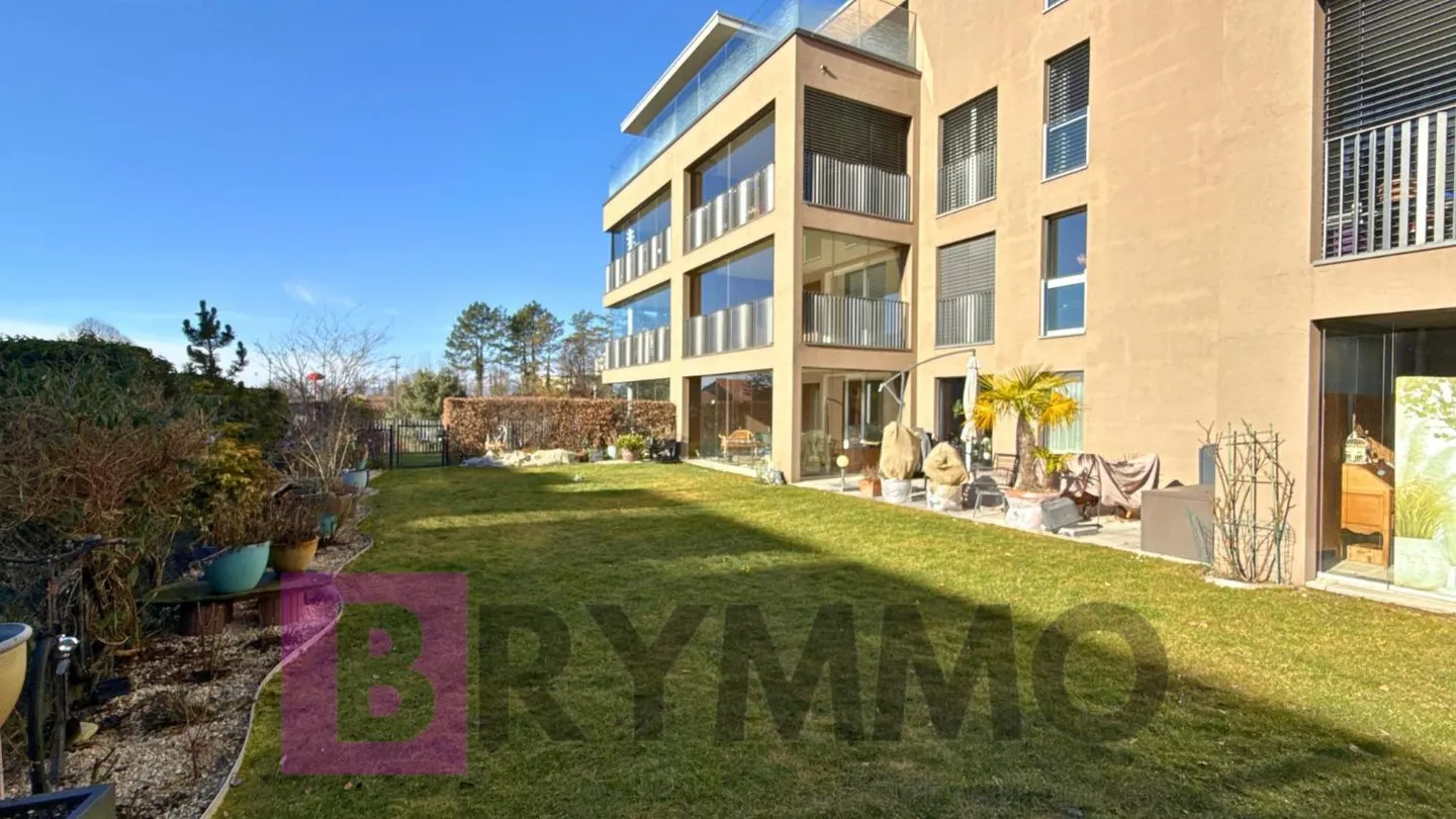 Zeitgenössische Wohnung mit Garten - Foto 10 von 11