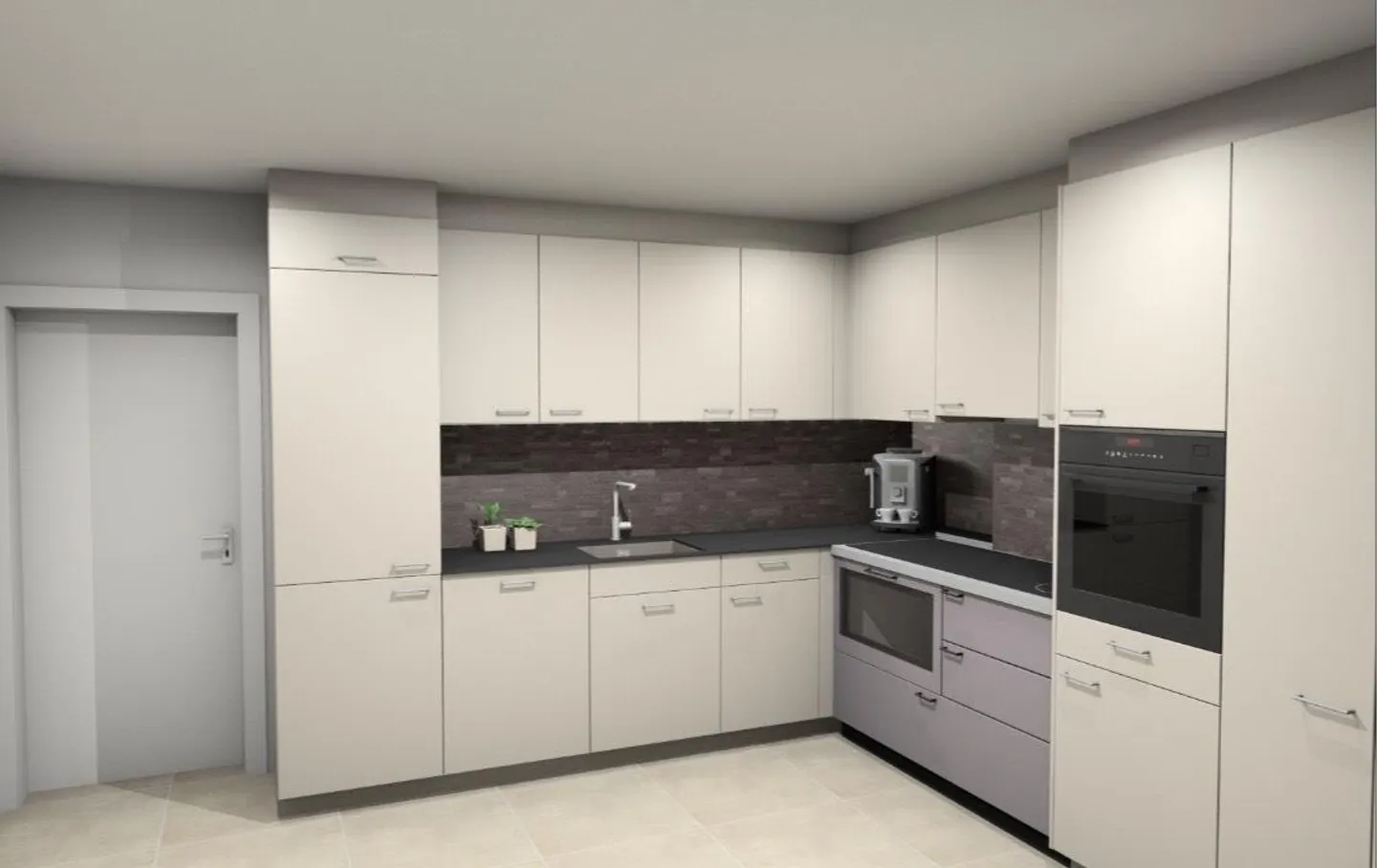 Appartement de 5 pièces au centre du village de Kirchdorf - Photo 2 sur 3