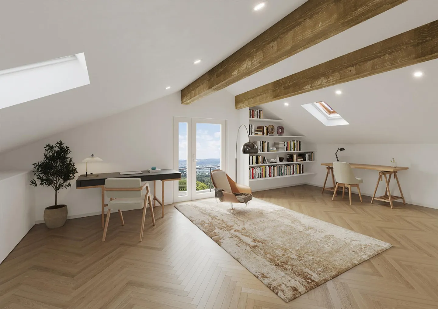 Idylle familiale avec jardin ensoleillé et vue panoramique - Photo 7 sur 8