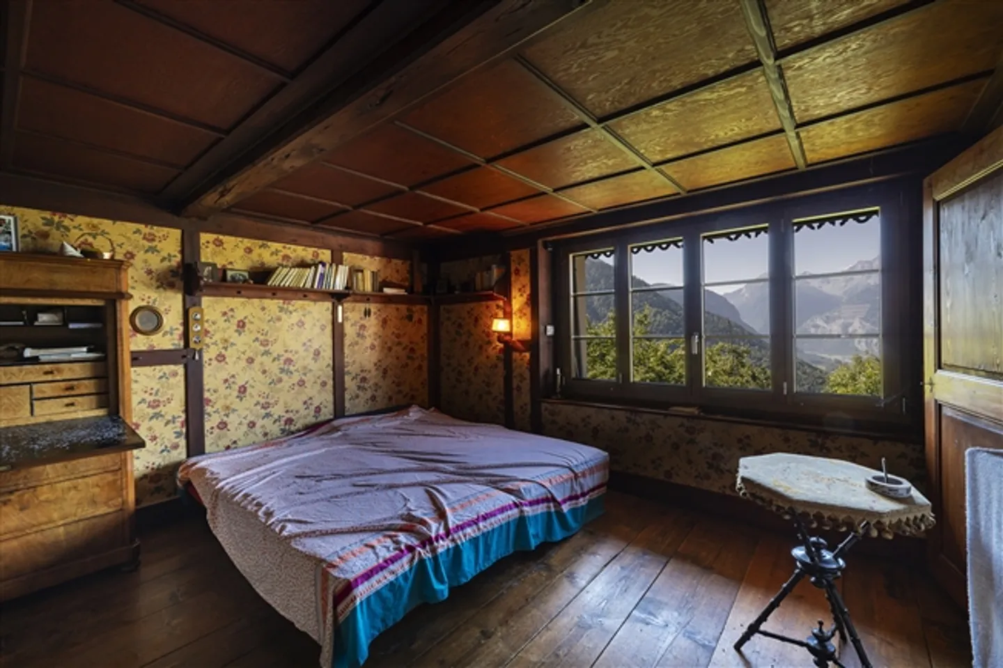 Dorfhaus mit 2 Wohnungen auf einem dominanten Grundstück in Les Posses-sur-Bex - Foto 4 von 7