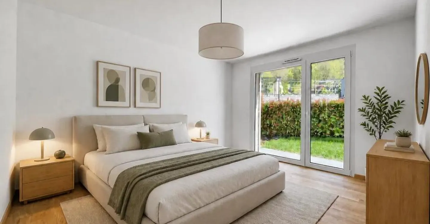Neues Gartenapartment mit 3,5 Zimmern - Minergie - Martigny - Foto 7 von 10